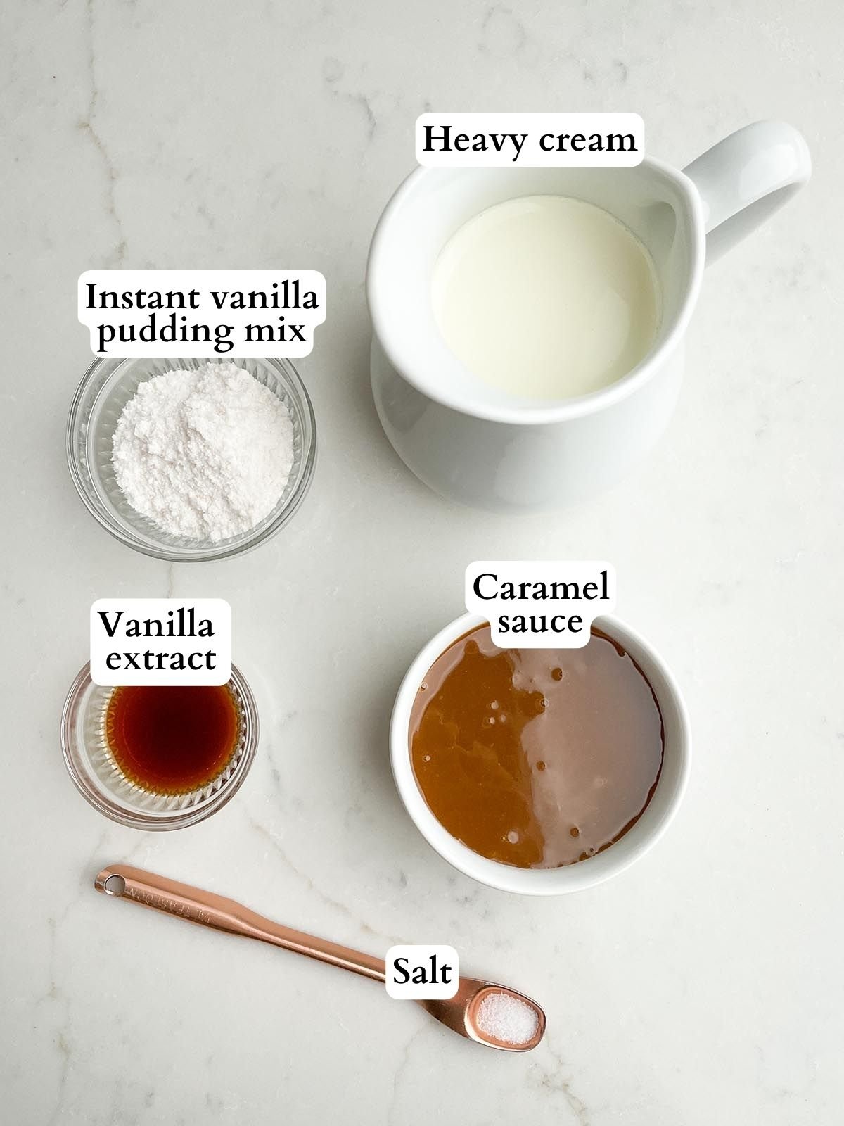 caramel whipped cream ingredients.