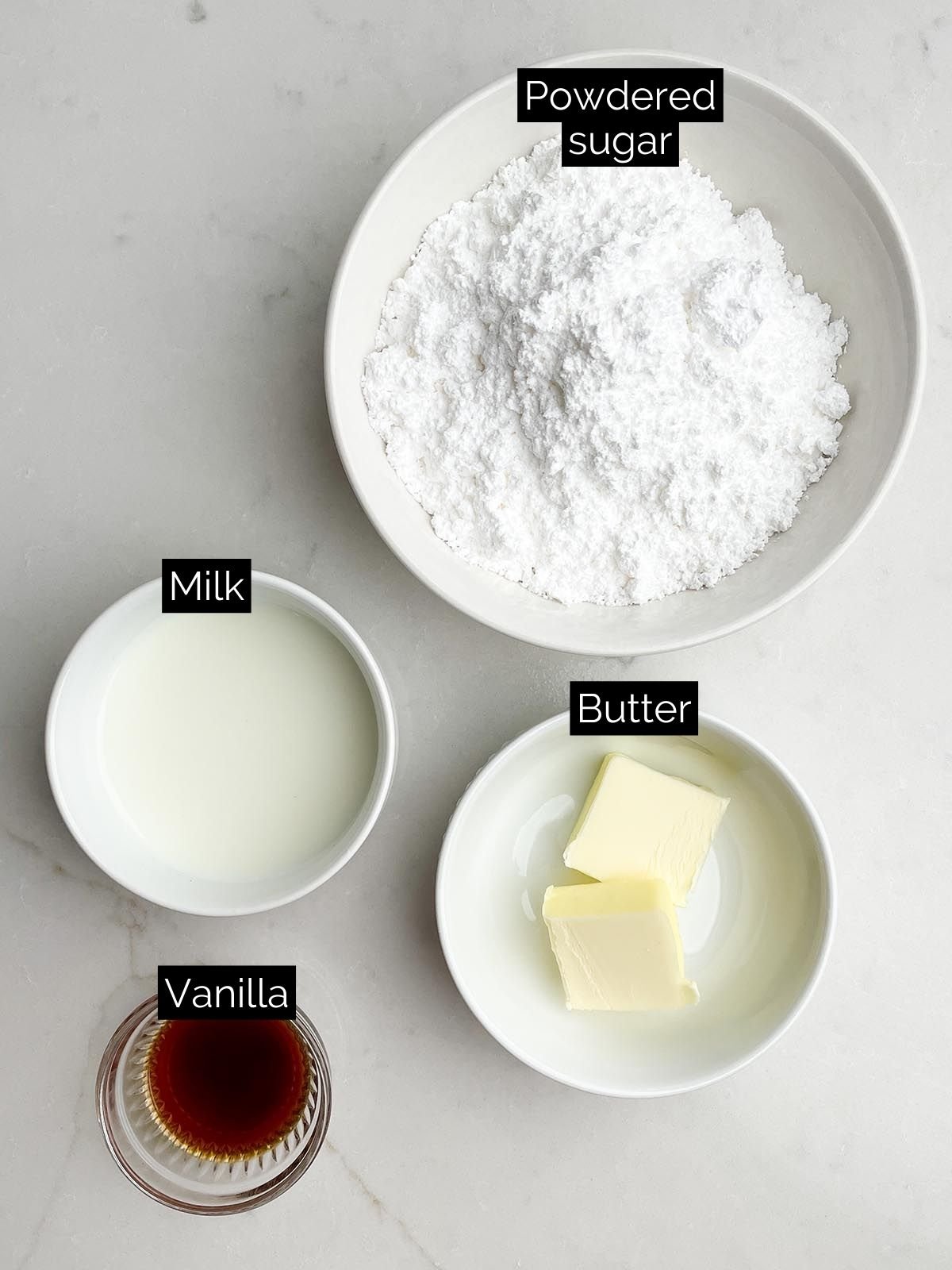 cruffin frosting ingredients